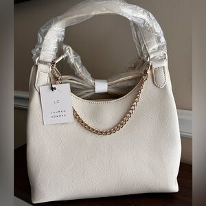 NEW WITH TAGS LC Lauren Conrad Autumn
Charm Top Handle handbag purse